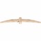 Ekena Millwork Bellingham Smooth Timber Gable Bracket, Douglas Fir, 84"W x 14"H x 3 1/2"D x 5 1/2"F, 4/12 Pitch GBW084X14X0406BEL00SDF - alternate 2